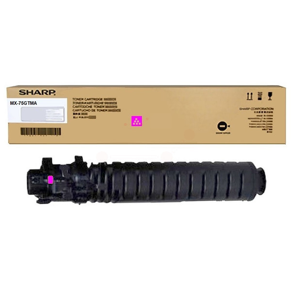Sharp MX-75GTMA Toner magenta, 60.000 pages for Sharp MX-6500 N