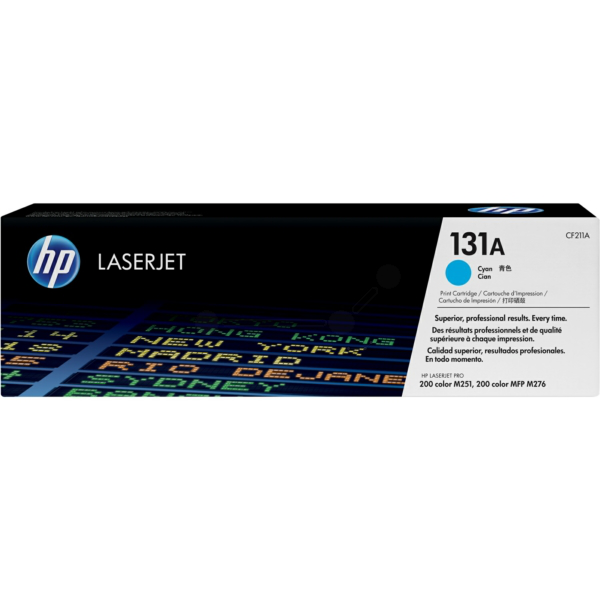HP CF211A/131A Toner cartridge cyan, 1.800 pages ISO/IEC 19798 for HP Pro 200