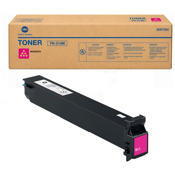 picture Konica Minolta A0D7354/TN-214M Toner magenta, 18.500 pages/5% for KM bizhub C 200