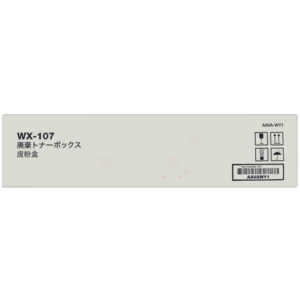 Konica Minolta AAVAWY1/WX-107 Toner waste box, 44.000 pages for Develop Ineo + 250 i/450 i/KM bizhub C 250 i/KM bizhub C 450 i/KM bizhub C 750 i