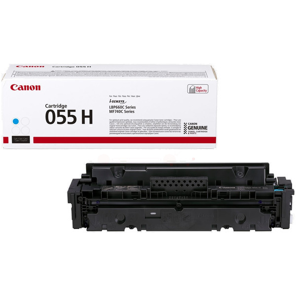 Canon 3019C004/055H Toner cartridge cyan Contract, 5.900 pages for Canon LBP-660