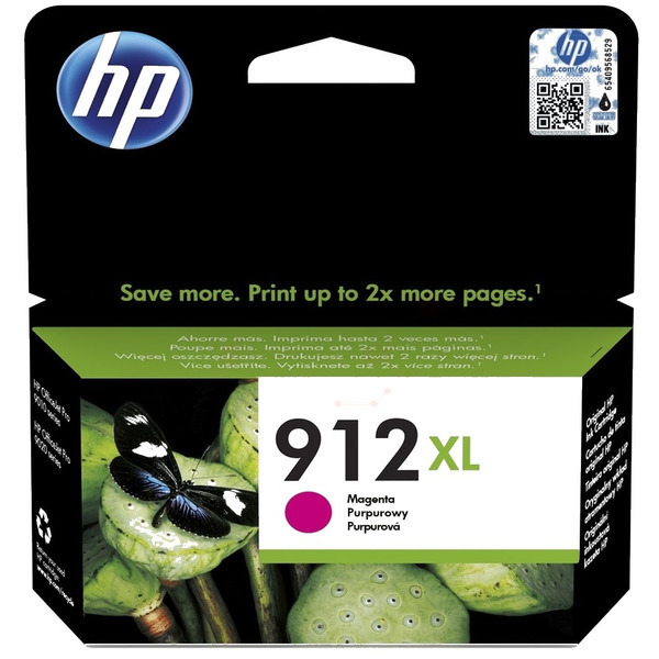 picture HP 3YL82AE/912XL Ink cartridge magenta high-capacity, 825 pages 10.4ml for HP OJ Pro 8010/e/8020