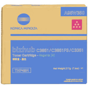 Konica Minolta A95W350/TNP-49M Toner magenta, 12.000 pages for KM Bizhub C 3351