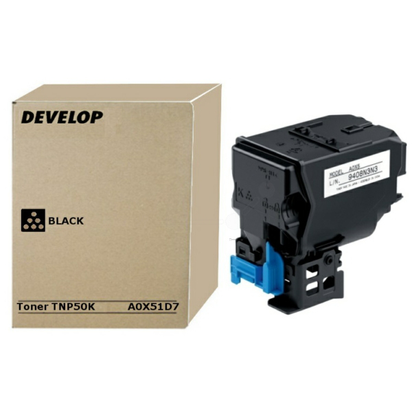 picture Develop A0X51D7/TNP-50K Toner-kit black, 5.000 pages for Develop Ineo + 3100