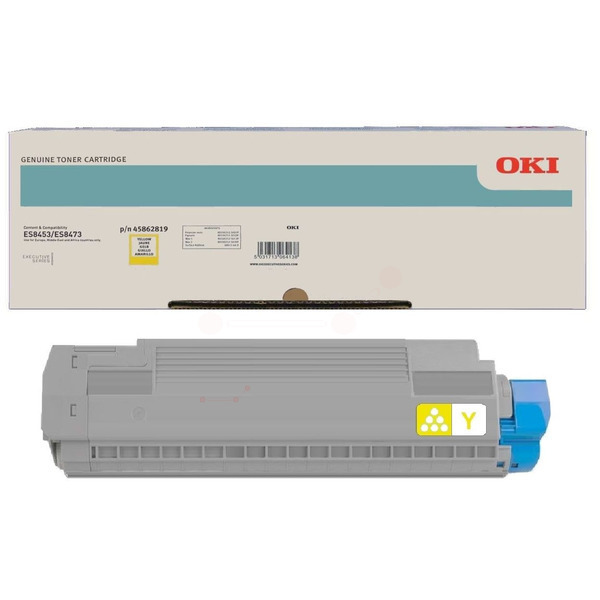 OKI 45862819 Toner-kit yellow, 10.000 pages ISO/IEC 19798 for OKI ES 8473