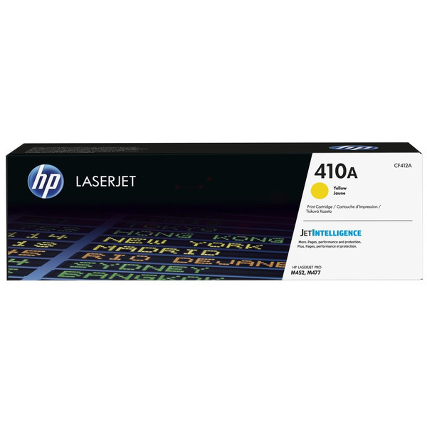 HP CF412A/410A Toner cartridge yellow, 2.300 pages ISO/IEC 19798 for HP Pro M 452