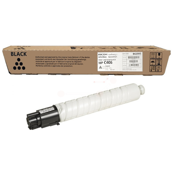 Ricoh 842095/MPC406 Toner black, 17.000 pages ISO/IEC 19752 for Ricoh MP C 306/406