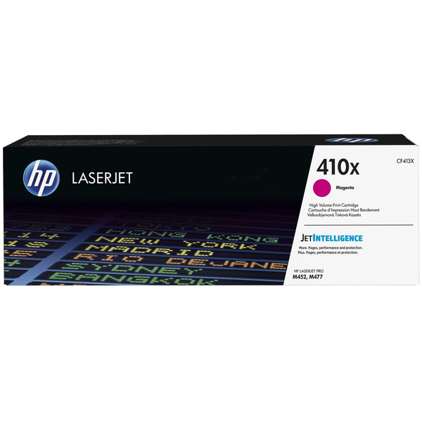 HP CF413X/410X Toner cartridge magenta high-capacity, 5.000 pages ISO/IEC 19798 for HP Pro M 452