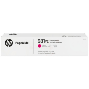 HP L0R18YC/981YC Ink cartridge magenta Contract, 16.000 pages ISO/IEC 19752 183ml for HP PageWide E 58650