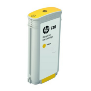 HP F9J65A/728 Ink cartridge yellow 130ml for HP DesignJet T 730/830