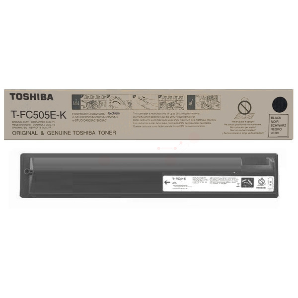 Toshiba 6AJ00000139/T-FC505E-K Toner-kit black, 38.400 pages for Toshiba E-Studio 3505