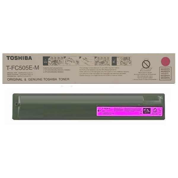 Toshiba 6AJ00000143/T-FC505E-M Toner-kit magenta, 33.600 pages for Toshiba E-Studio 3505