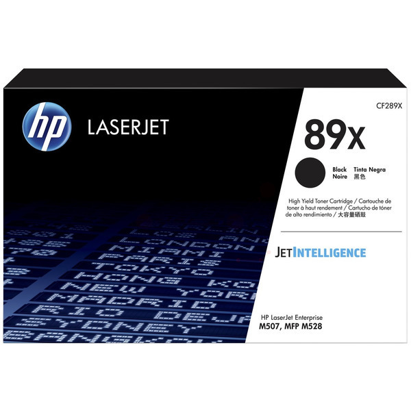 HP CF289X/89X Toner cartridge high-capacity, 10.000 pages ISO/IEC 19752 for HP M 507