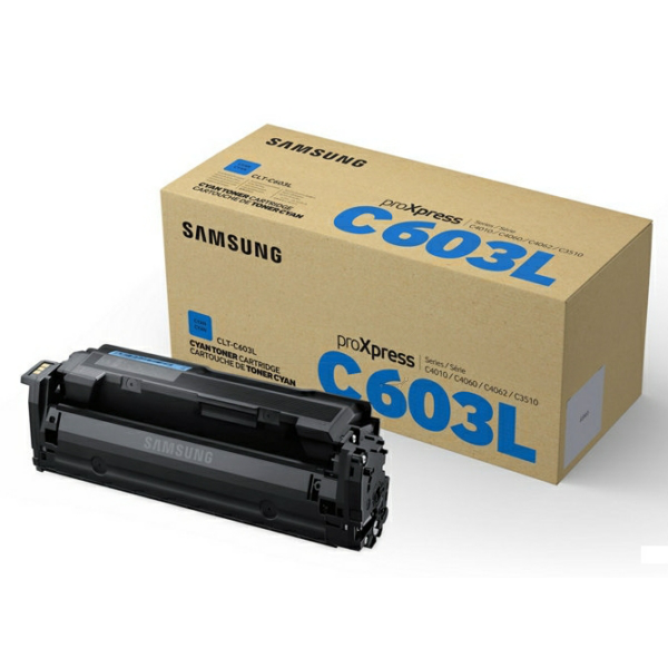 HP SU080A/CLT-C603L Toner cartridge cyan, 10.000 pages ISO/IEC 19798 for Samsung C 4010