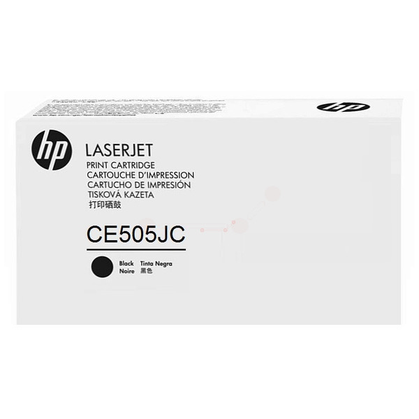 picture HP CE505JC/05J Toner cartridge black Contract, 6.500 pages ISO/IEC 19752 for HP LaserJet P 2055