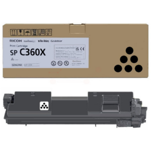 picture Ricoh 408250/SPC360X Toner-kit black extra High-Capacity, 10.000 pages ISO/IEC 19752 for Ricoh SP C 361
