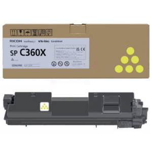 picture Ricoh 408253/SPC360X Toner-kit yellow extra High-Capacity, 9.000 pages ISO/IEC 19752 for Ricoh SP C 361
