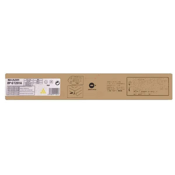 Sharp BP-GT20YA Toner-kit yellow, 10.000 pages for Sharp BP-10 C 20