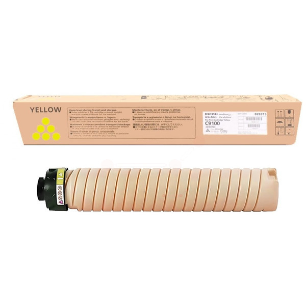 Ricoh 828315 Toner yellow, 52.000 pages/8.75% for Ricoh Pro C 9100