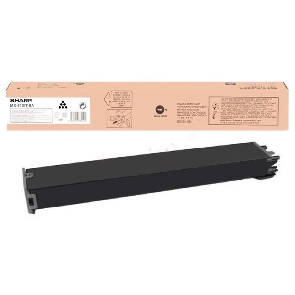 Sharp MX-61GTBA Toner black high-capacity, 40.000 pages ISO/IEC 19752 for Sharp MX-2651/3070/5050