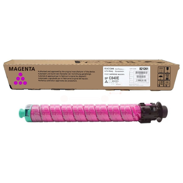 Ricoh 821261/SPC840E Toner-kit magenta, 22.500 pages for Ricoh SP C 840