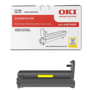 OKI 43870005 Drum kit yellow, 20.000 pages for OKI C 5650