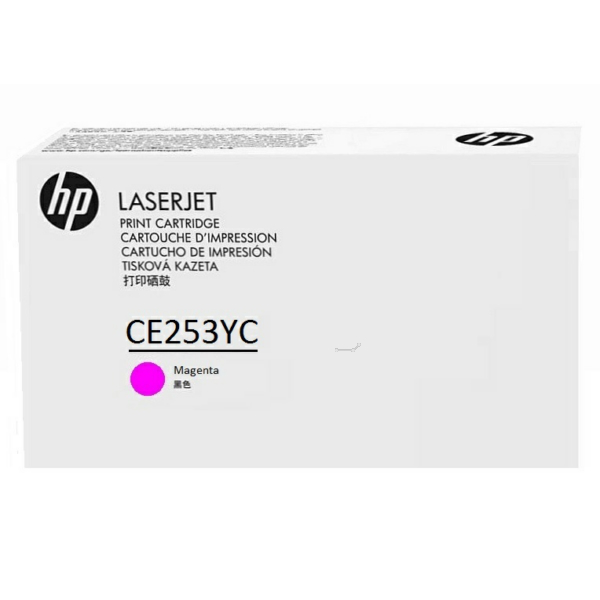 picture HP CE253YC/504A Toner cartridge magenta Contract, 7.000 pages ISO/IEC 19798 for HP CLJ CP 3525