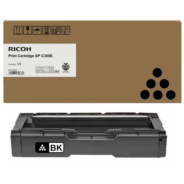 picture Ricoh 407899/SPC340E Toner black, 5.000 pages ISO/IEC 19798 for Ricoh SP C 340