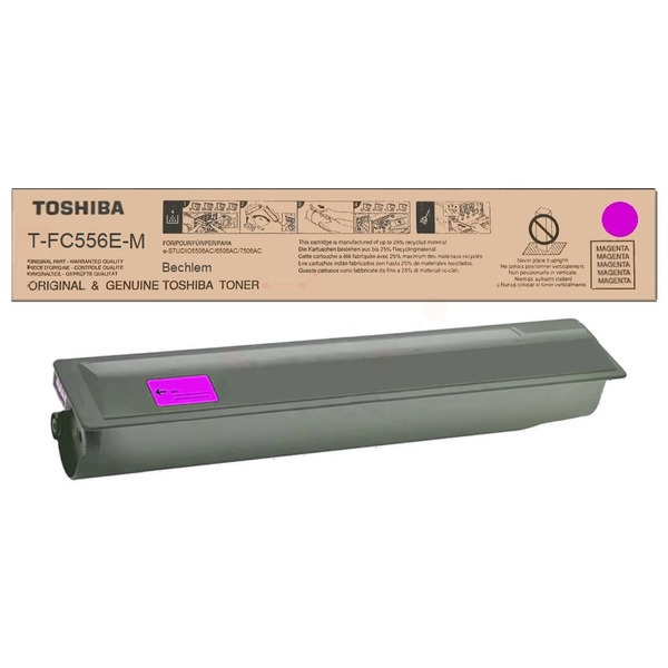 Toshiba 6AK00000358/T-FC556E-M Toner magenta, 39.200 pages for Toshiba E-Studio 5506