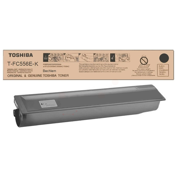 Toshiba 6AK00000354/T-FC556E-K Toner black, 106.600 pages for Toshiba E-Studio 5506