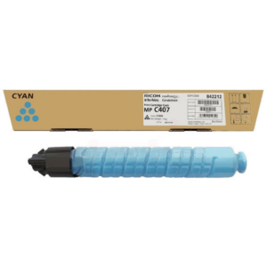 Ricoh 842212 Toner cyan, 8.000 pages/5% for Ricoh MP C 407