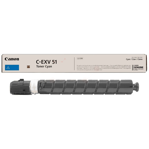 picture Canon 0482C002/C-EXV51C Toner-kit cyan, 60.000 pages/5% for Canon IR-C 5535