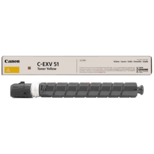 Canon 0484C002/C-EXV51Y Toner-kit yellow, 60.000 pages/5% for Canon IR-C 5535
