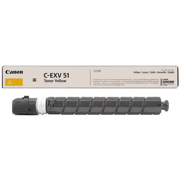 Canon 0484C002/C-EXV51Y Toner-kit yellow, 60.000 pages/5% for Canon IR-C 5535