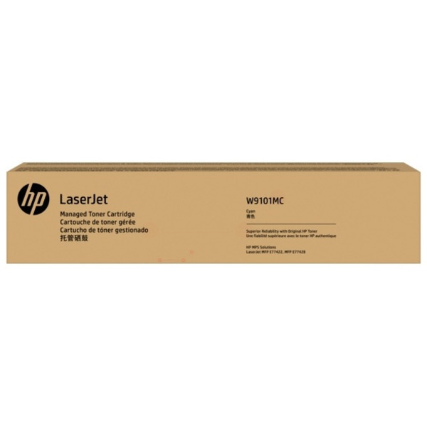 HP W9101MC Toner-kit cyan Contract, 20.000 pages ISO/IEC 19752 for HP E 77422