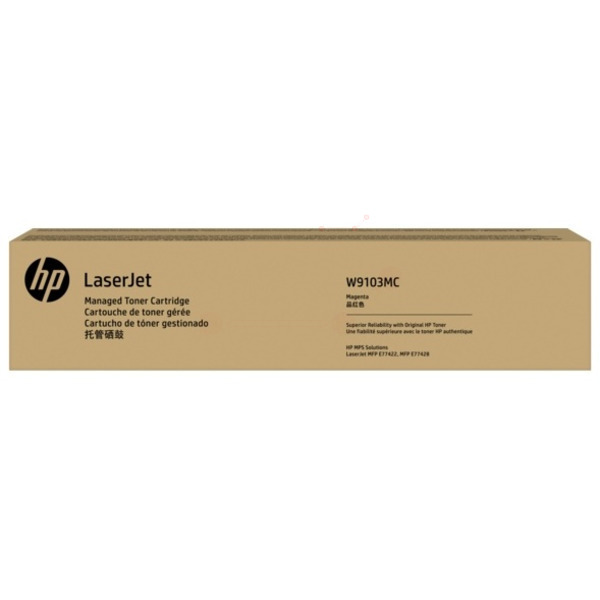 HP W9103MC Toner-kit magenta Contract, 20.000 pages ISO/IEC 19752 for HP E 77422