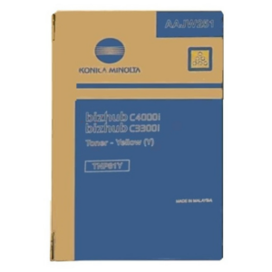 Konica Minolta AAJW251/TNP-81Y Toner yellow, 9.000 pages for KM Bizhub C 3300 i