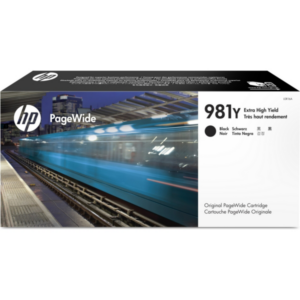 picture HP L0R16A/981Y Ink cartridge black, 20.000 pages ISO/IEC 19798 345ml for HP PageWide E 58650/556