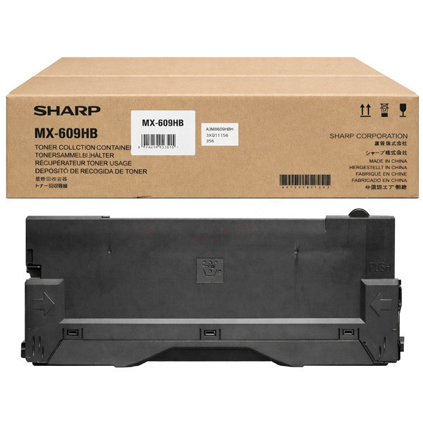 Sharp MX-609HB Toner waste box, 300.000 pages for Sharp MX-M 365