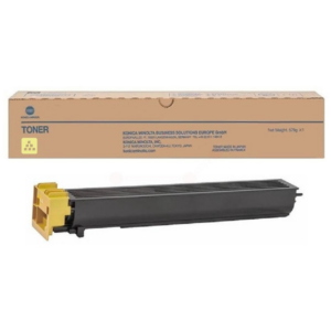 Konica Minolta A0TM250/TN-613Y Toner yellow, 30.000 pages for KM bizhub C 452/552