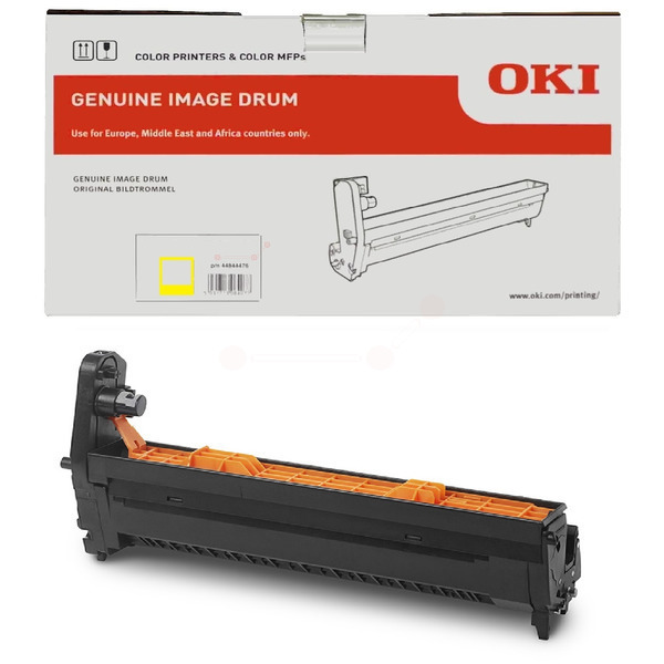 OKI 46507305 Drum kit yellow, 30.000 pages for OKI C 612