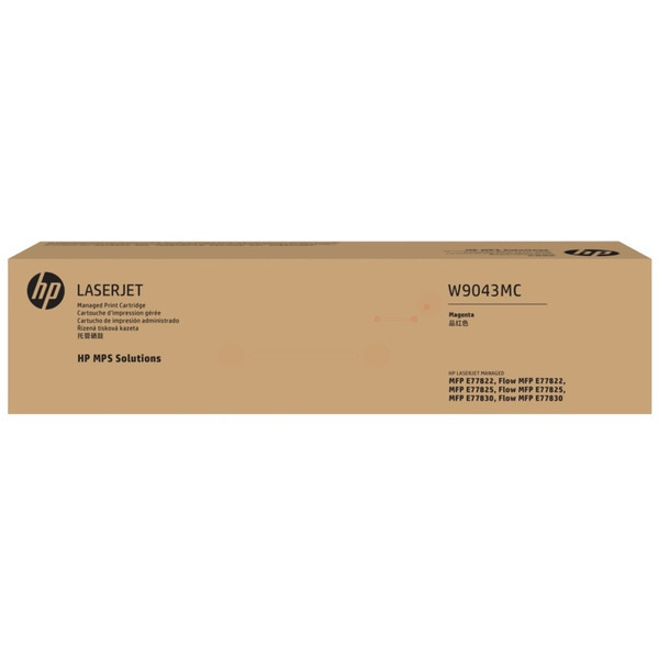 HP W9043MC Toner-kit magenta Contract, 32.000 pages ISO/IEC 19798 for HP E 77800