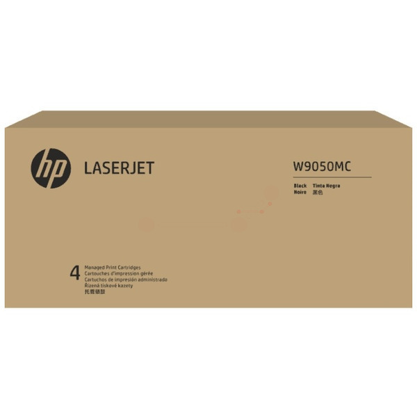HP W9050MC Toner-kit black Contract, 54.500 pages ISO/IEC 19798 for HP E 87600