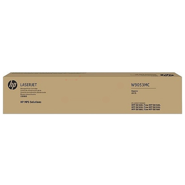 picture HP W9053MC Toner-kit magenta Contract, 52.000 pages ISO/IEC 19798 for HP E 87600