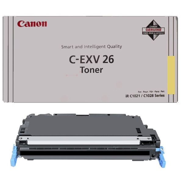 Canon 1657B006/C-EXV26 Toner cartridge yellow, 6.000 pages/5% for Canon iR C 1022