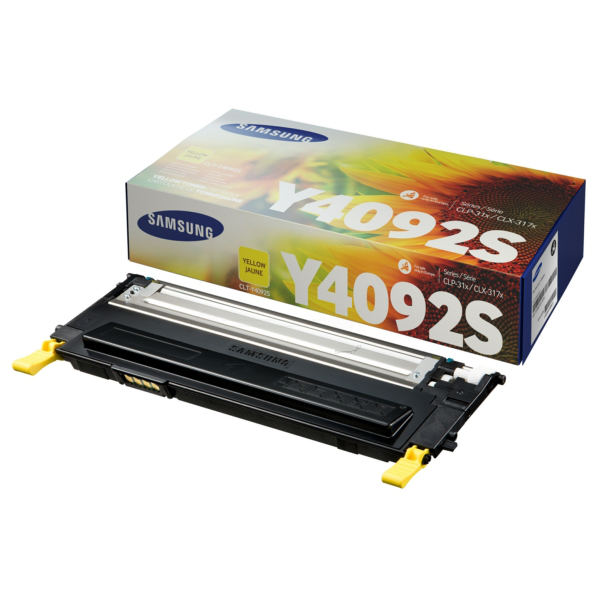 HP SU482A/CLT-Y4092S Toner yellow, 1.000 pages ISO/IEC 19798 for Samsung CLP-310