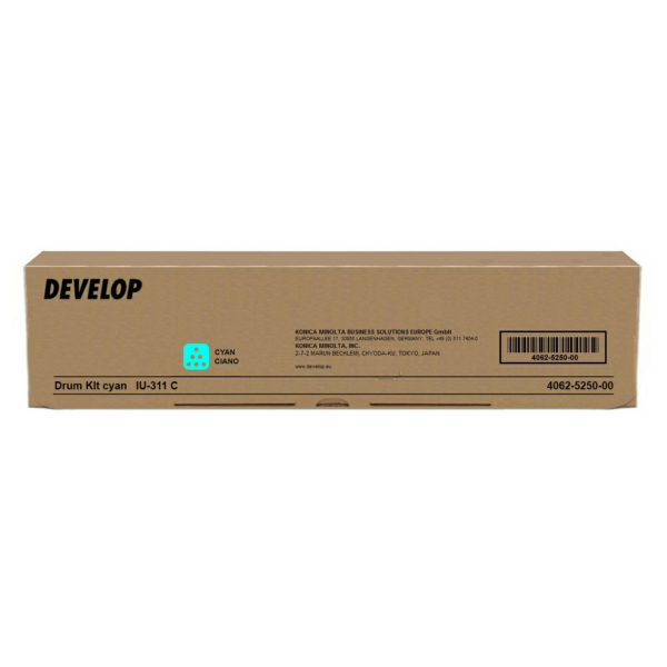 picture Develop 4062-5250-00/IU-311C Drum kit cyan, 45.000 pages for Develop Ineo + 300