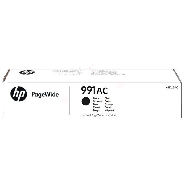 HP X4D19AC/991AC Ink cartridge black Contract, 10.000 pages ISO/IEC 19752 for HP PageWide P 77740/77750/77940