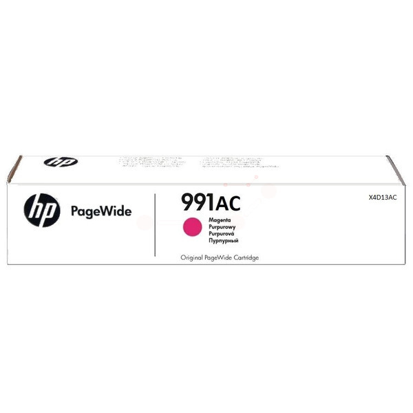 picture HP X4D13AC/991AC Ink cartridge magenta Contract, 8.000 pages ISO/IEC 19752 for HP PageWide P 77740/77750/77940