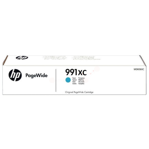 HP M0K06XC/991XC Ink cartridge cyan Contract, 16.000 pages ISO/IEC 19752 for HP PageWide P 75250/77750